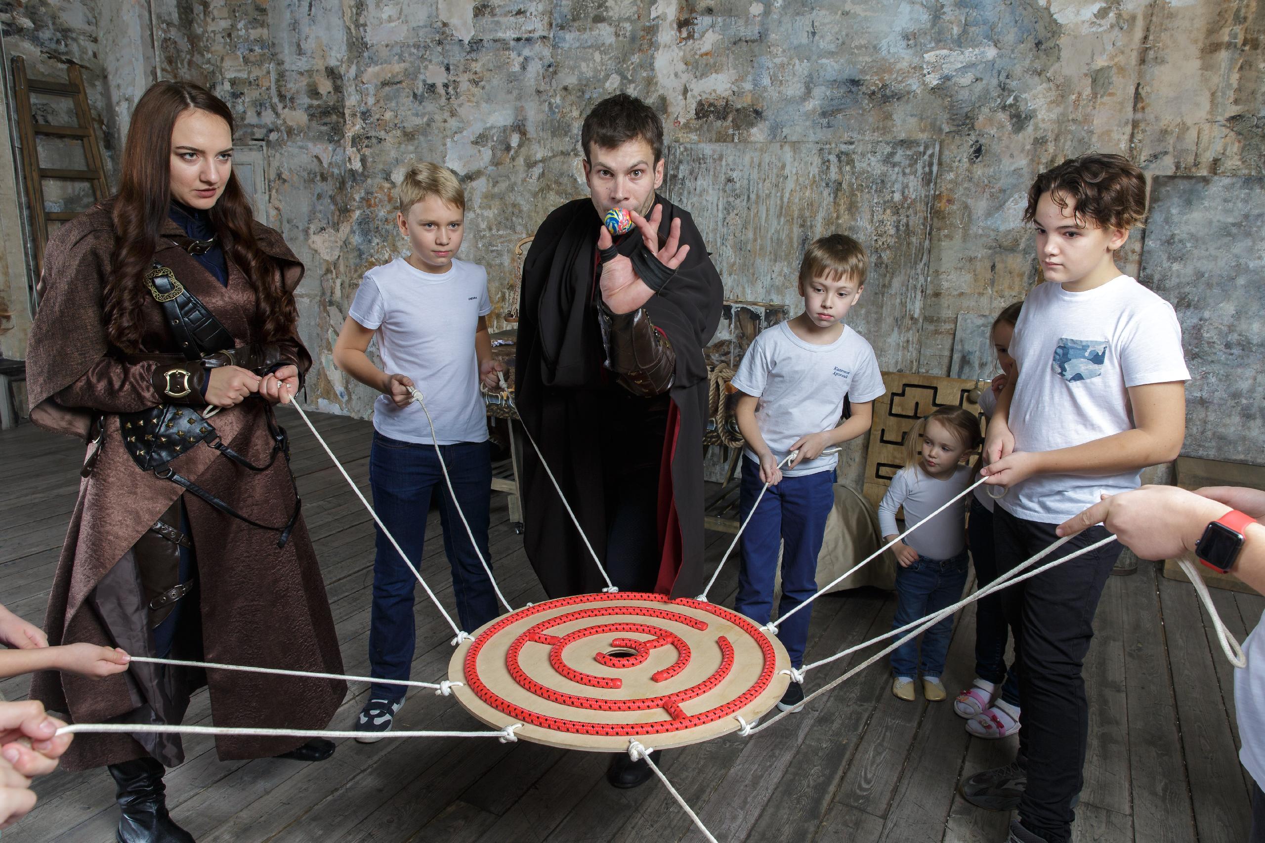 квест для детей от 7 до 12 лет «Fort Boyard» на детский праздник